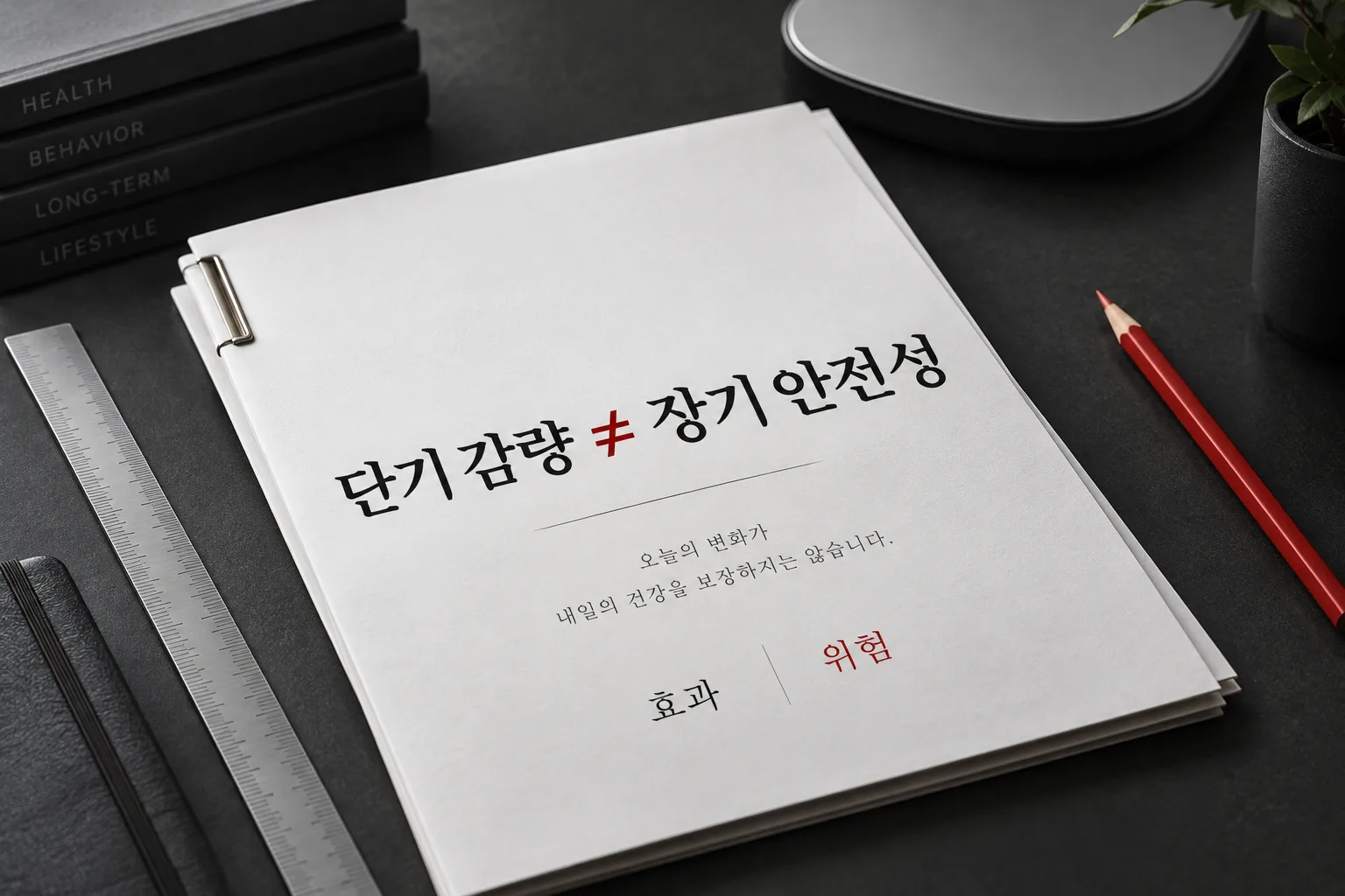 단기 체중 변화와 장기 안전성을 구분해 살펴보는 에페드린 근거 안내